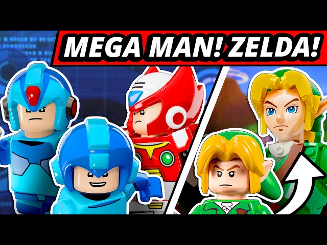 LEGO Mega Man! 2027 Zelda Link & Epona! Downton Abbey or Wayne Manor?!