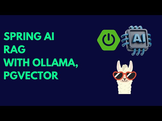 Spring Boot AI RAG ( Retrieval Augmented Generation) Tutorial