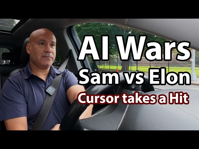AI Wars Declared - Sam Altman vs Elon Musk - Cursor takes a HIT!