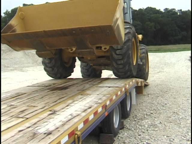Trailering and hauling construction equipment