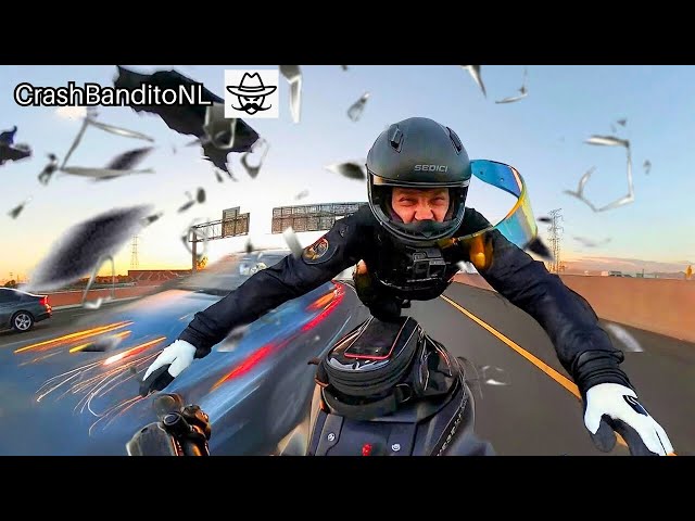 Most Intense Motorcycle Crashes! | CrashBanditoNL