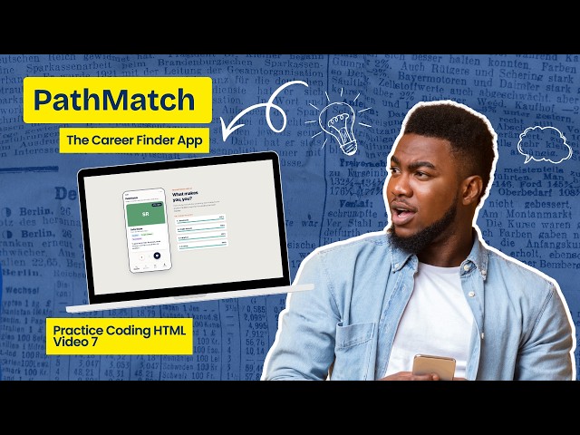 PathMatch - Practicing Coding HTML (No Sound) Video 7