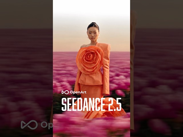 Seedance 2.5 ​⁠on @openart_ai | Preset Available