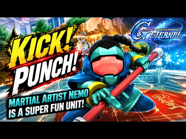 MARTIAL ARTIST NEMO IS A SUPER FUN F2P UNIT! SD Gundam G Generation Eternal
