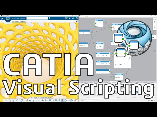 📢 NEW ! CATIA Visual Scripting in 3DEXPERIENCE | Design by Algorithm