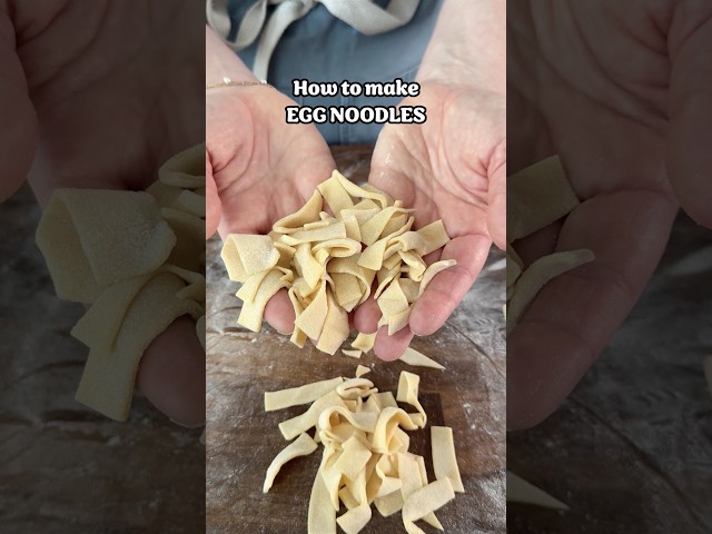 Homemade Egg Noodles
