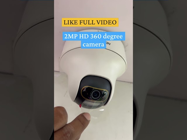 Hikvision 2MP HD 360degree Camera 📸 #cctvinstallation