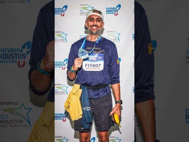 My first #marathon. Thanks to all of my friends who encouraged and guided me. 2026 Houston Marathon.