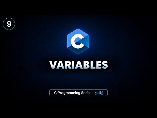 Variables in C | C Programming Tutorial in Tamil | BuiltBy Error