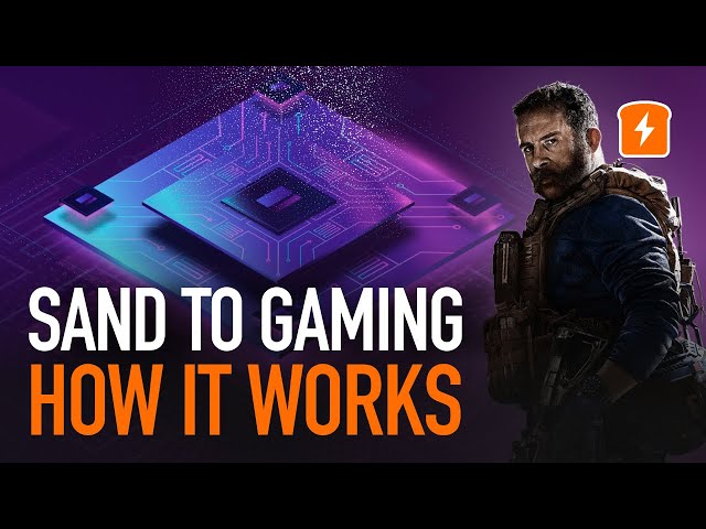 How Sand Becomes a Computer That Plays Games