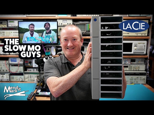 Fixing Seagate's LaCie Hard Drive Array for the @theslowmoguys !