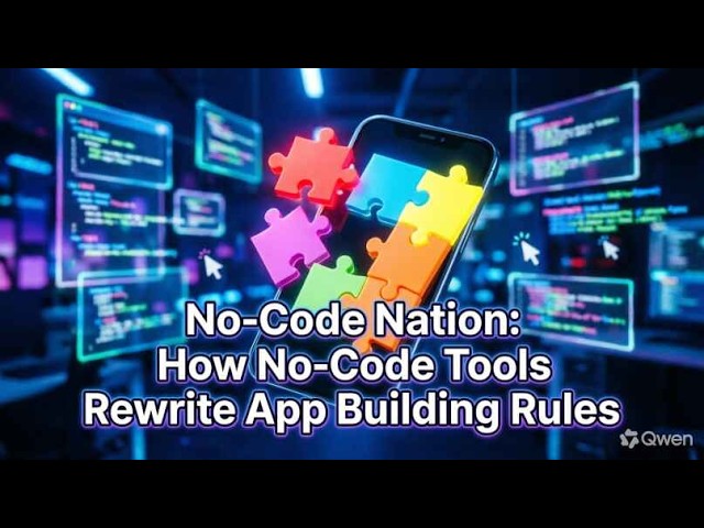 No-Code Nation: How No-Code Tools Rewrite App Building Rules