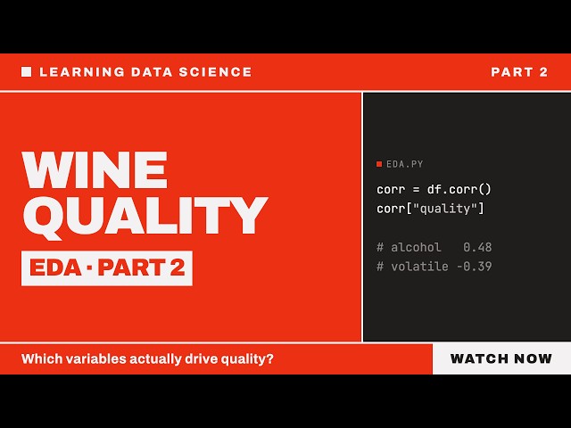 Wine Quality EDA Part 2 | Finding Insights with Python