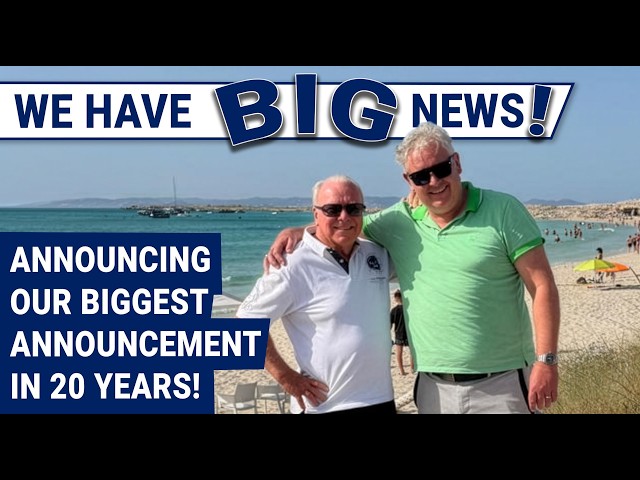 BIG ANNOUNCEMENT... Don't buy a boat in Europe - Until you've watched this! 🇪🇺🛥️