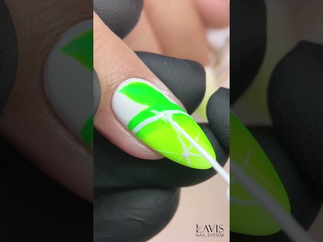 Lemon Nails vs Lime Nails | Which One Glows More in the Dark? | Glow in the Dark Nail Challenge 🍋🍈