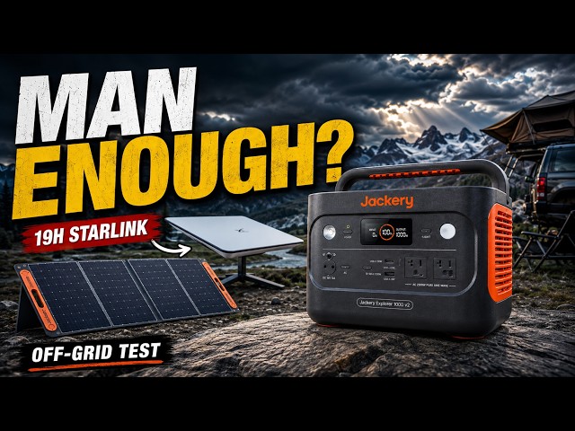 Can the Jackery Explorer 1000 v2 Keep Me Powered Off-Grid? Is It Man Enough?