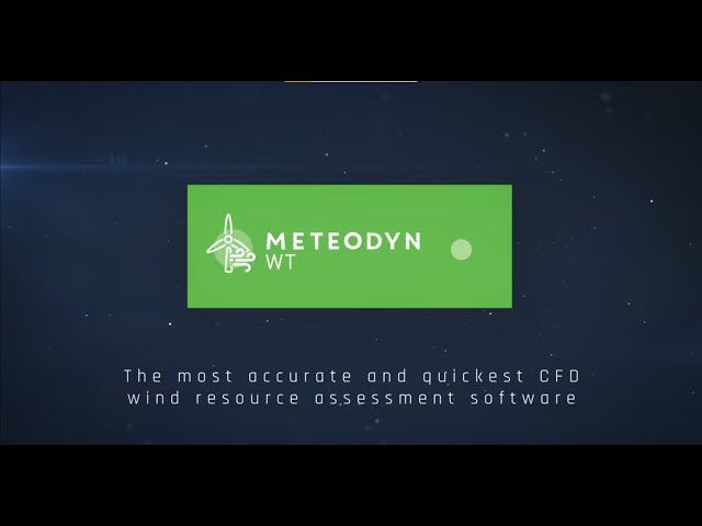 Meteodyn WT - The most accurate and quickest CFD wind resource assessment software