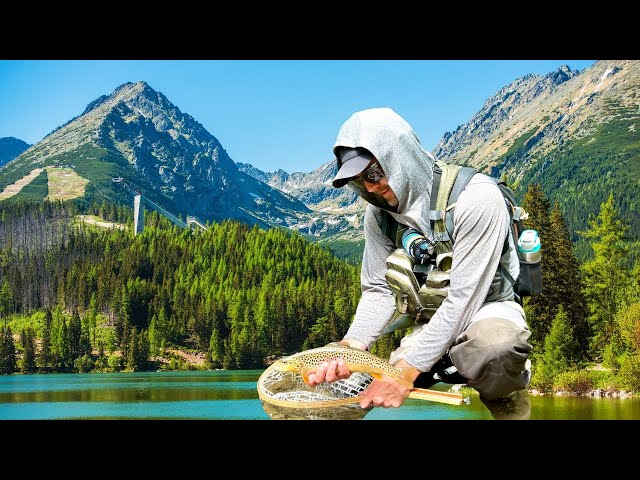 MY FIRST GRAYLING (Fly Fishing in Slovakia)