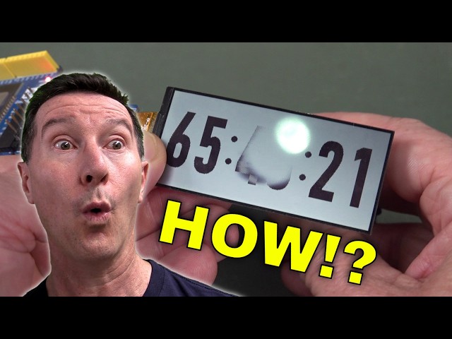 EEVblog 1779 - Amazing LCD Physics! (µTimer Part 4)