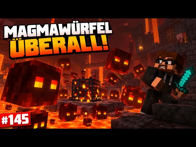 Magma Cube Spawner in the Bastion🔥 | Minecraft Let's Play #145
