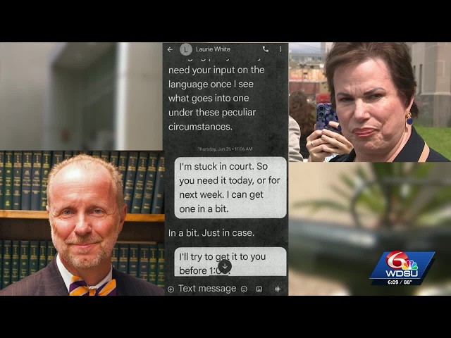 WDSU Investigates: Texts allegedly show DA staffer aided Murrill special prosecutor