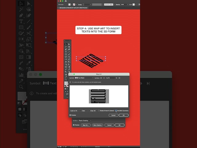 3D Isometric Text in Illustrator #masteringillustrator