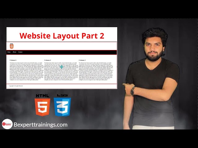 Html Css Course  |  Website Layout Part 2  | Lecture 10  | Asad Mukhtar
