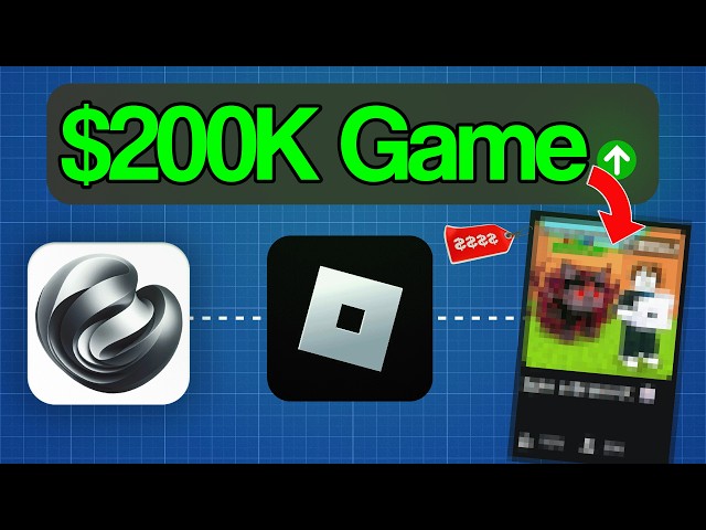 How This AI Made Roblox Game Sold For $200K (you can do it too)