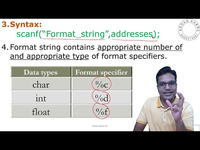 C Programming Tutorials: Input & Output | First C Program | Demo Lecture | Marathi |
