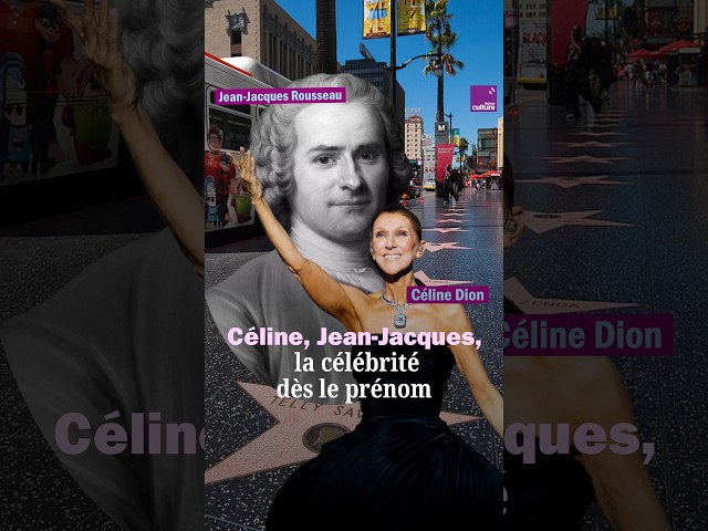 Before Céline, Jean-Jacques Rousseau was the first star known by his first name