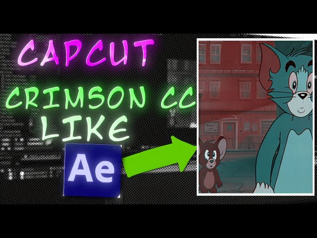 How To Make The Best Ae Like Crimson CC In Capcut! (Without Pro)