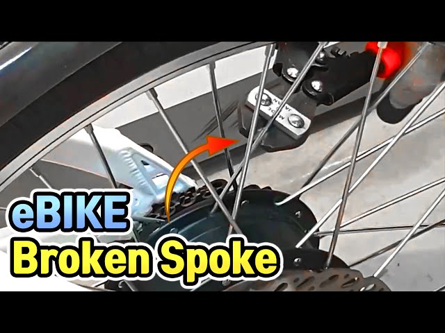 Replacing a broken spoke very cheap, How to eBIKE