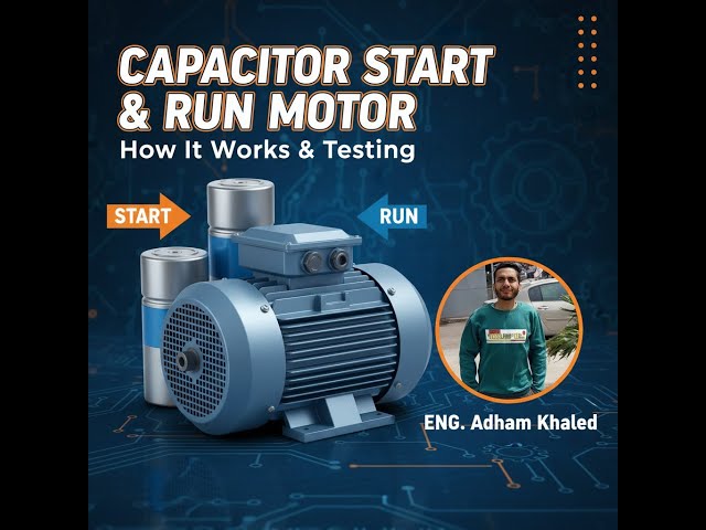 Capacitor start & run motors