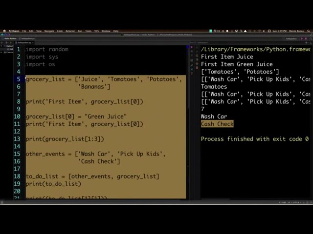 Learning Python