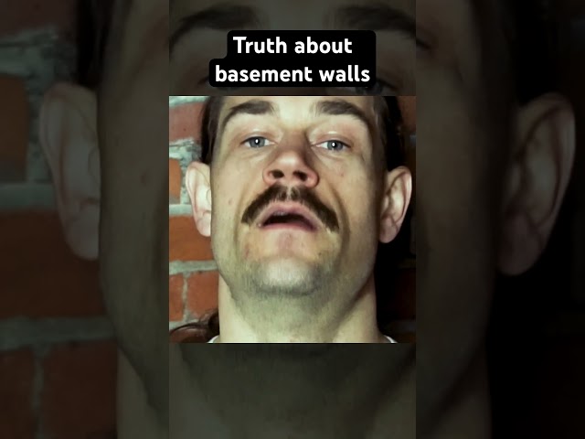 Don’t just put anything on your basement walls