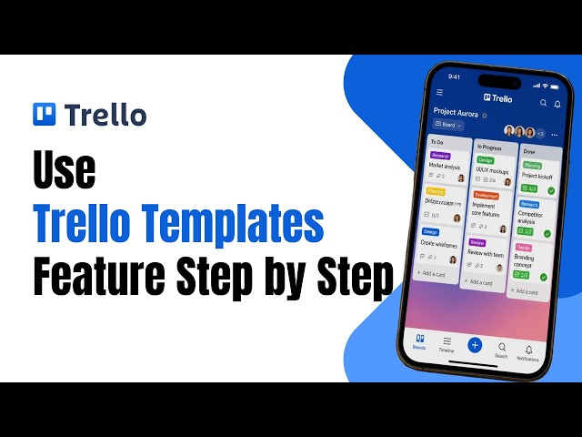 How to Use Trello Templates Feature Step by Step