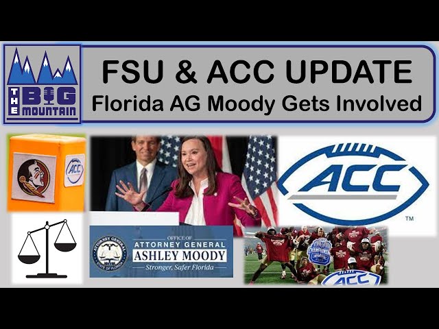 Florida Attorney General Takes on the ACC - FSU and ACC Lawsuit Update