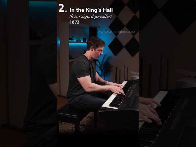 Grieg at a Glance | 45 seconds, 8 pieces you should know #Shorts