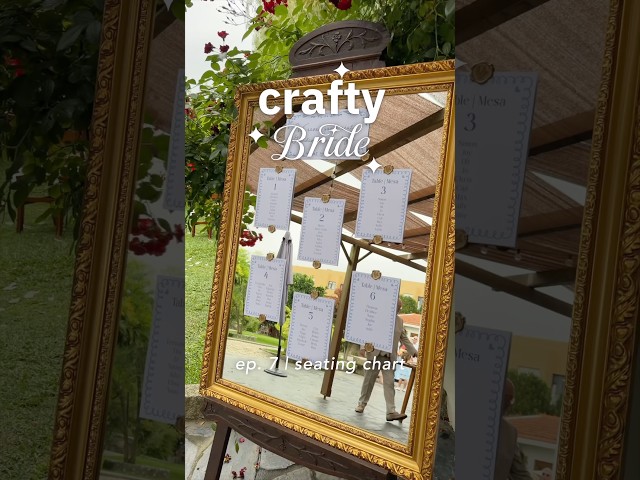 this was the EASIEST wedding DIY I did 👀💒