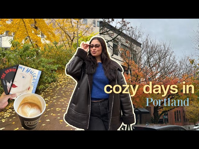 slow & cozy fall days in Portland | solo travel vlog