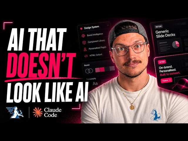 How I Make AI Designs That Don't Look Like AI (6 Claude Code Skills)