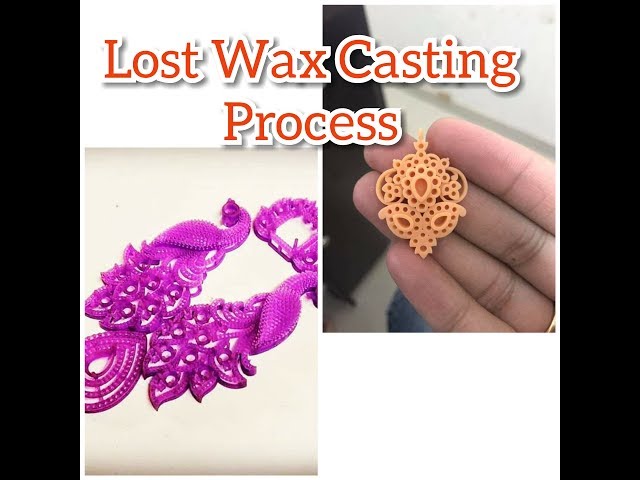 Jewelry Lost wax casting process
