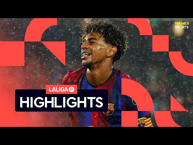 HIGHLIGHTS | Barcelona 7-2 Racing de Santander | Barça run riot in Camp Nou masterclass