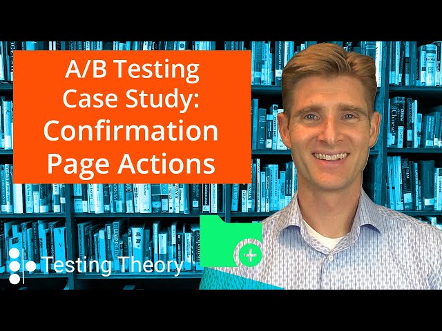 Case Study: Order Confirmation Page A/B Test