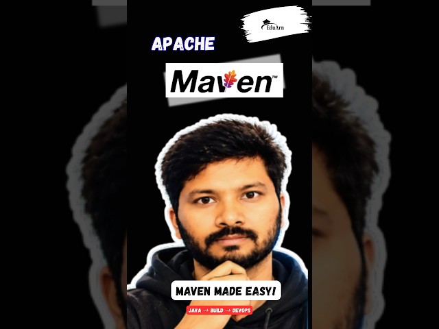 Maven + CI/CD Explained in 60 Seconds 🚀 | DevOps for Beginners #shorts