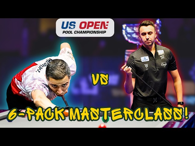 6-PACK MASTERCLASS! | Fedor Gorst vs John Morra | LAST 16 | US Open Pool 2026