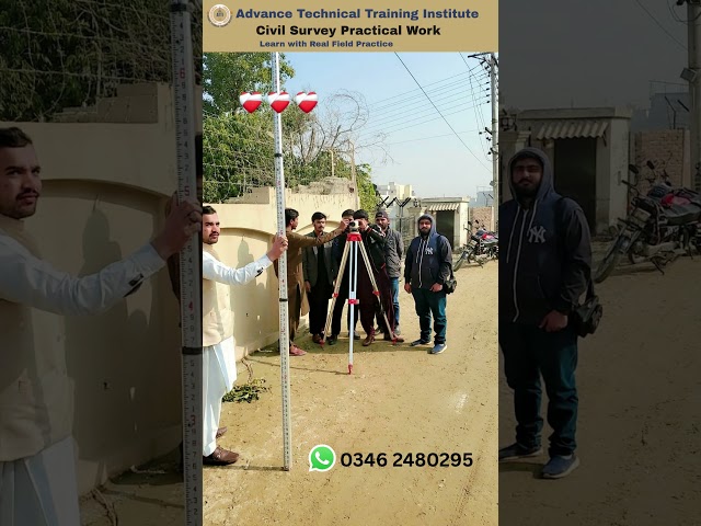 ✨ Practical Work – Civil Survey Training