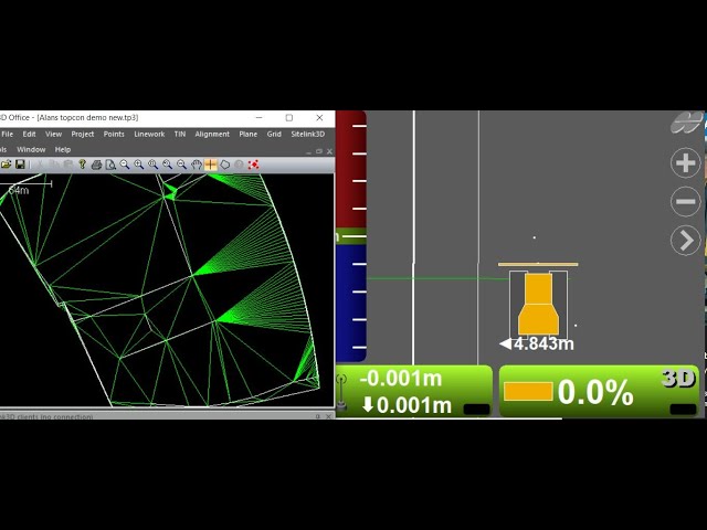 Topcon 3DMC Machine Control, Data Prep, Coordinate Systems & Linework