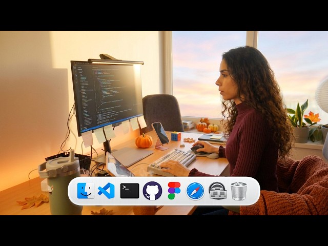 cozy coding a social media detox app vlog 🕹️ as a software engineer (App Launch Series)