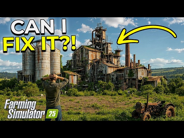 I Bought an Abandoned Sugar Factory... Now I'm Broke | Farming Simulator 25